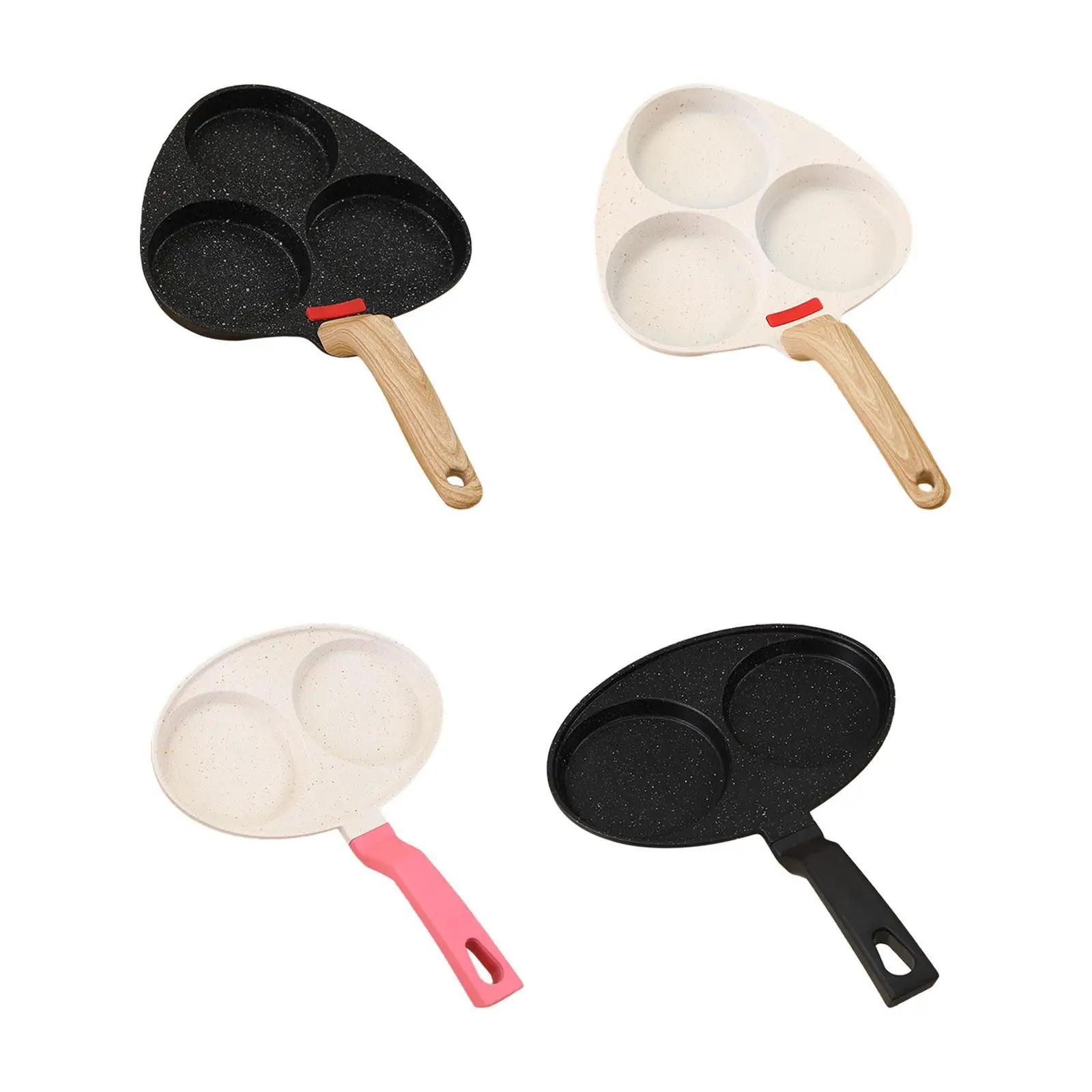 Nonstick Pan Egg Frying Pan Baking Pan Steak Pot Cooking Supplies Butter Warmer Pot Practical Kitchen Accessories Pancake Pan