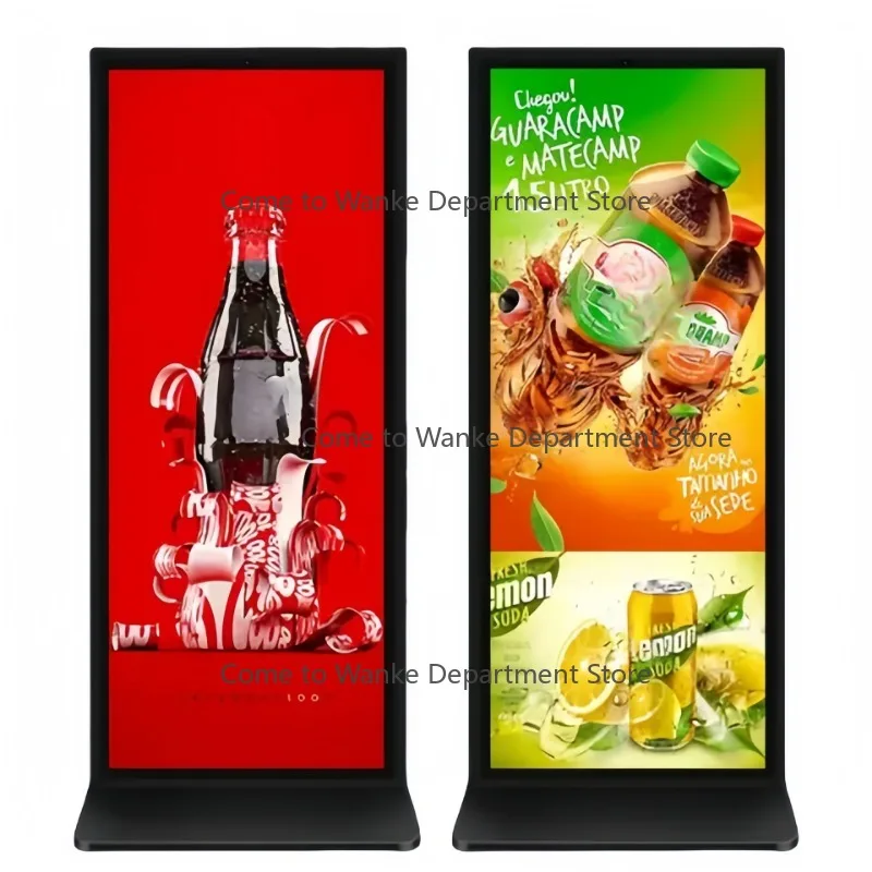 Hot seal 70 75 86-Inch Windows And-roid OS 4K Interactive Capacitive Touch Indoor Full Screen LCD Digital Display Signage Kiosk