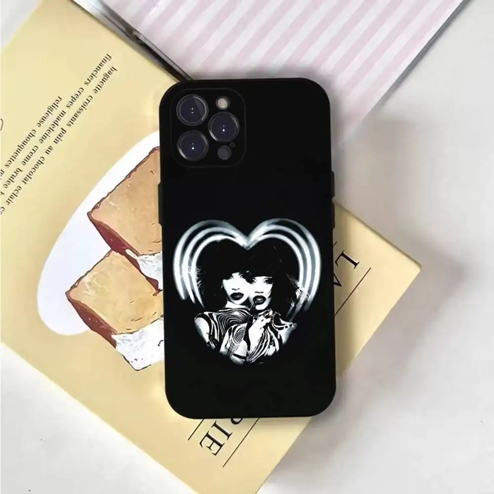 Cardi B Am I The Drama Phone Case For iPhone 6,17,16,15,14,13,12,11 Plus,Pro Max,XS,X,XR,SE,Mini,8,7,Soft Silicone Black Cover