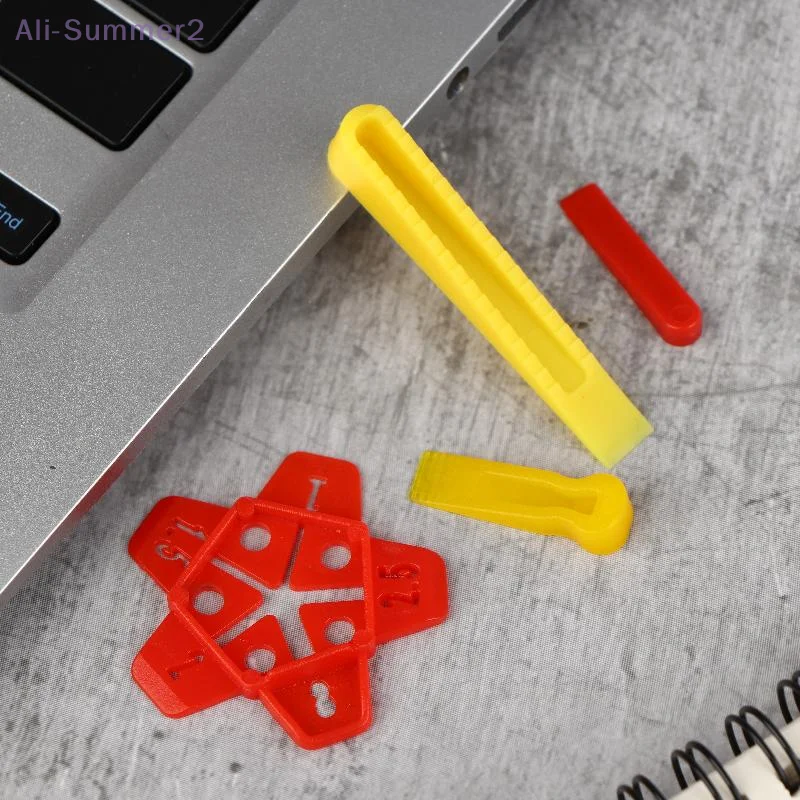 

{MX} 50/100 шт. многоразовая пластиковая плитка, клиновая прокладка, зажимы для выравнивания, локатор пола, керамическая плитка, строительный инструмент для регулировки