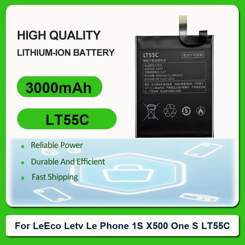 Batería para LeEco Letv Le MAX 2 LeMax2 X822 X829 X821 X820 pro 2S S3 Le2pro X20 X626 X528 X621 X625 X25 X525 X620 X520 X522