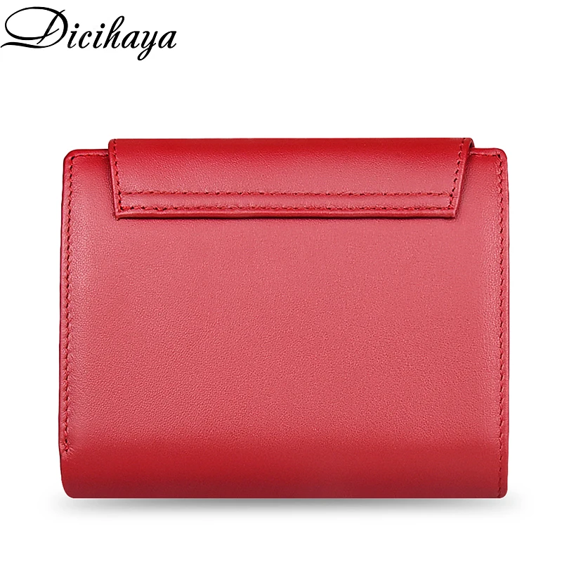 Genuine Leather Women Wallet Coin Purse For Girls Female Small Portomonee Lady Purse Money Bag Card Holder for Women Mini Clutch