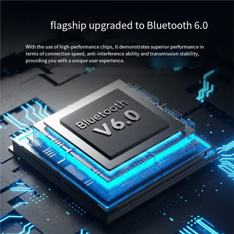 A52T Wireless Receiver Bluetooth 6.0 Car Audio Adapter U-Disk Support 6.5MM Output For Karaoke Music Amplifier In Speakers