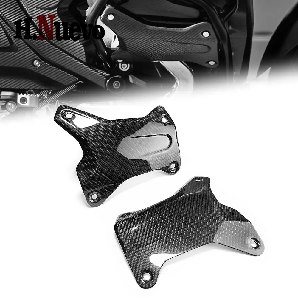 

Motorcycle Compaitible With BMW R1300GS Adventure 2024 2025 Carbon Fiber Engine Cover Side Panels Guard Protector Fairing