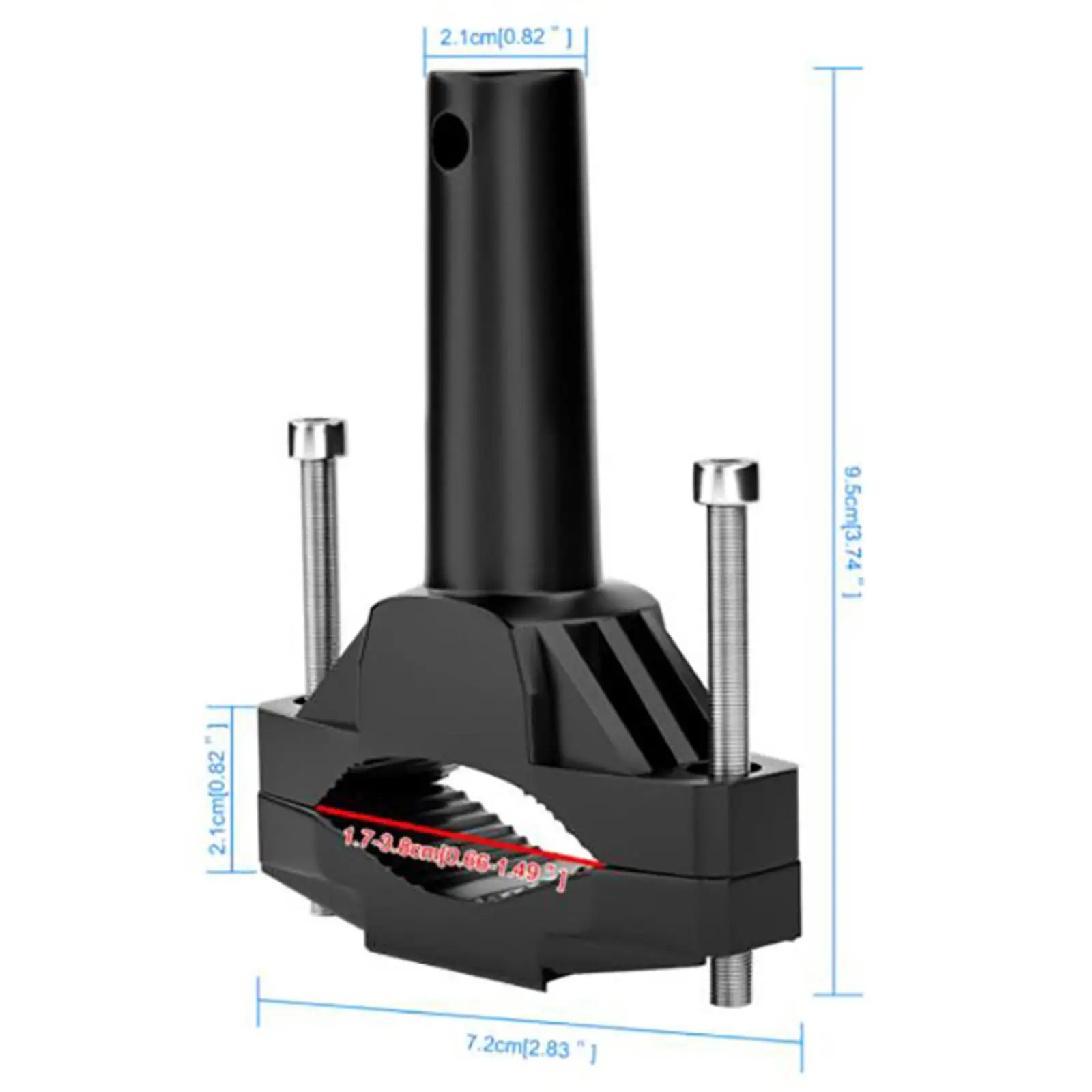 Fog Light Stand Metal Motorcycle Mount Bracket Repairing Accessory image 4