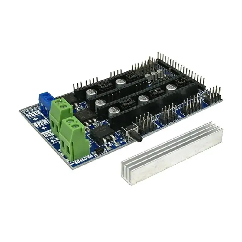 

652F for RAMPS 1.4 1.5 1.6 Efficient Control Board for 3D Printers Enhances Printing