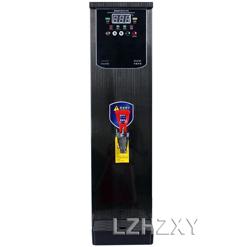 

Диспенсер для горячей воды 30 л, коммерческая машина для горячей воды, 60 л/ч, черный водонагреватель из нержавеющей стали для магазина пузырькового чая, 3000 Вт