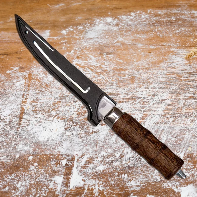 Damascus Knife Chef Boning Knife Damascus Knives Kitchen Cooking Meat Cleaver Vegetables Slicing Fruit Fish Knives Wooden Handle