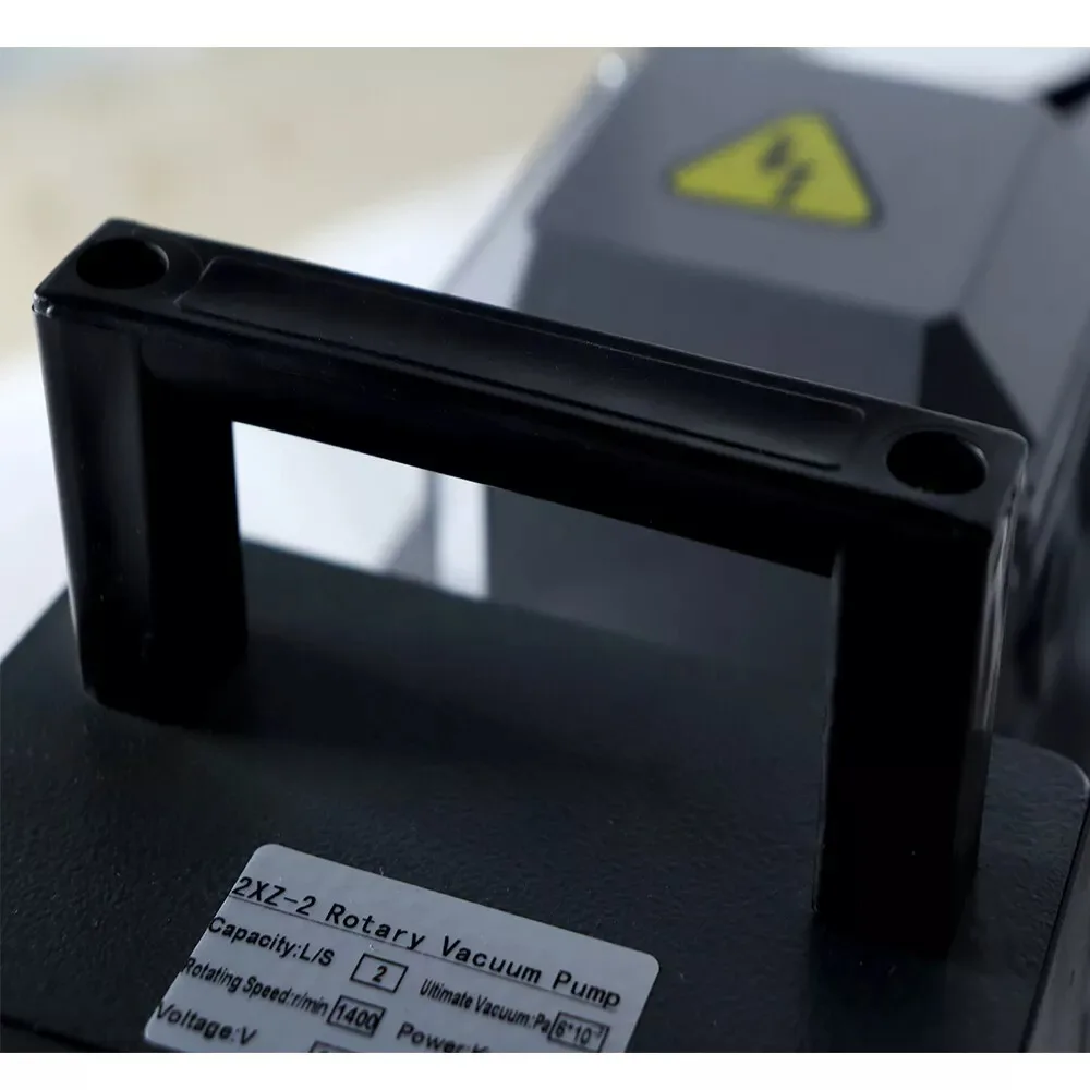 مضخة تفريغ دوارة مختومة بالزيت على مرحلتين لجهاز رد فعل تجفيف الفراغ في المختبر #4