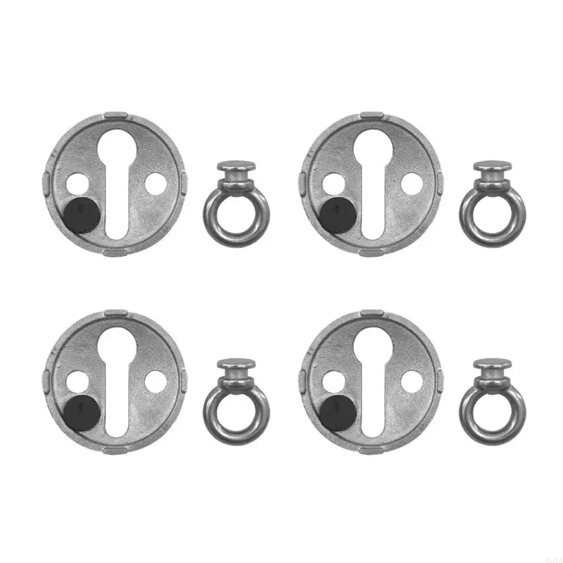 Marine Loop Base Bumper Lock Hardware for Boat Bumper Mounting with Stainless Steel Mooring Service Support