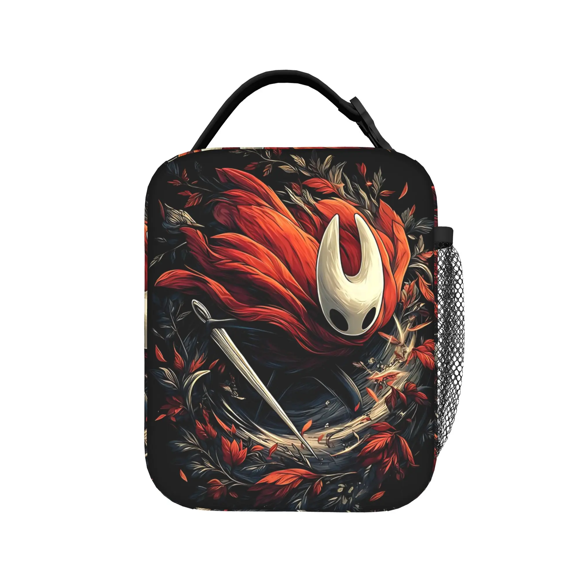 Hollow Knight Hornet Needle Huntress Insulated Lunch Bags Portable  Reusable Cooler Bag Tote Lunch Box Bento Pouch
