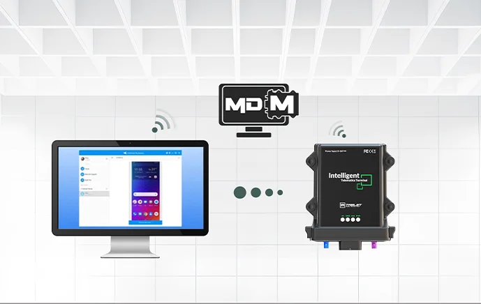 وعرة Ip67/Ip69k مركبة زراعية لتحديد المواقع المقتفي RS232 RS485 RJ45 مزدوجة Canbus تتبع Telematic 4G بطارية العلامة التجارية المخصصة #3