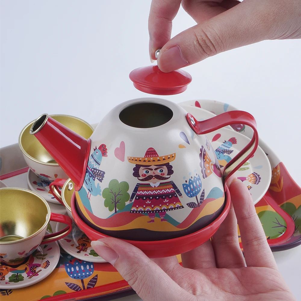 Simulation service à thé théière cuisine thé de l'après-midi semblant jouer jouet thé de l'après-midi jouer jeu éducation précoce jouets pour enfants enfants