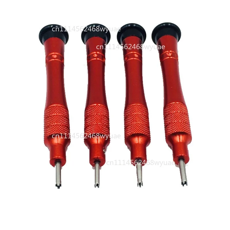 1 Piece Watch Repair Screwdriver with Four or Five Prongs Blade 2.35mm 2.75mm Size for Branded Wristwatches