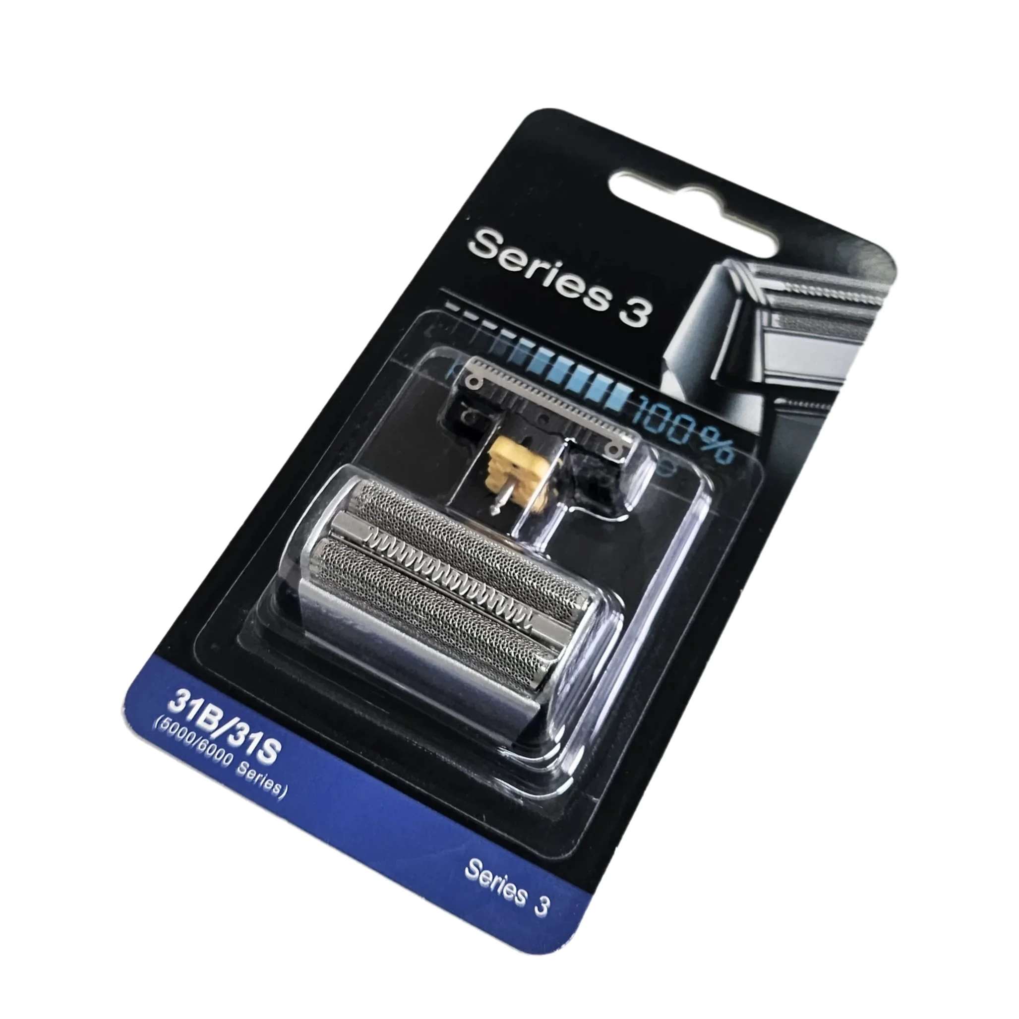 3 Old Generation Shaver Replacement Head 31S For Braun Electric Razors Contour, Flex XP, ,Flex Integral, 390cc,370..