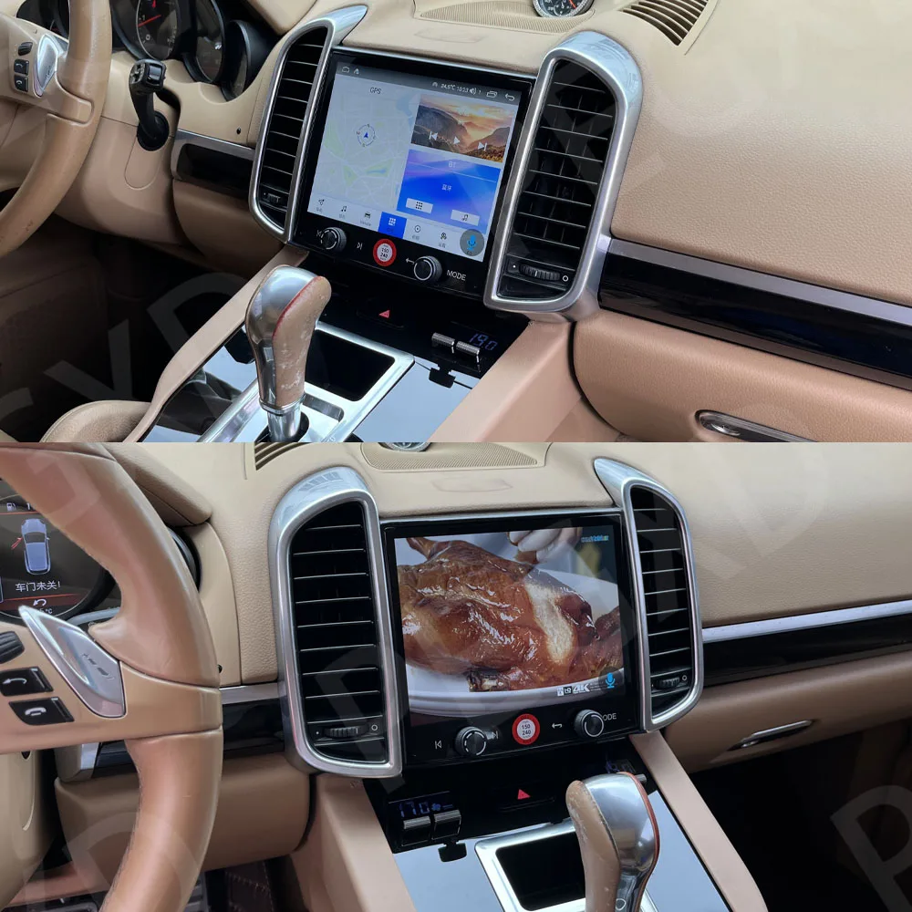 8.4inch Car Radio Multimedia Video Player HU For Porsche Cayenne Stereo 2010-2017 Android 14 GPS Navirider Carplay Screen