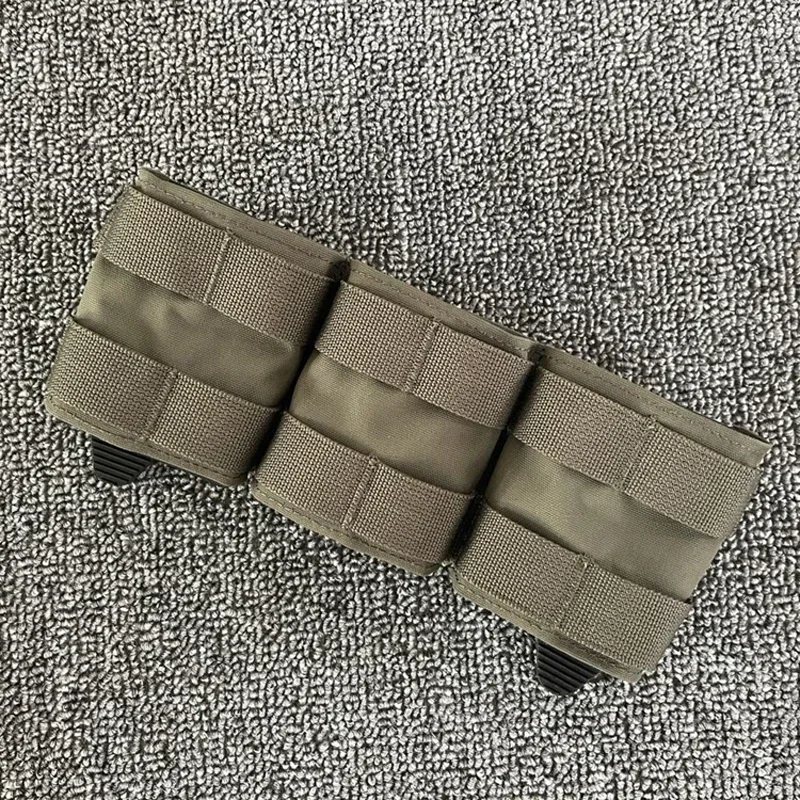 

Tactical 5.56 Magazine Pouch Multicam Airsoft Ammo Clip Mag Bag Hunting Vest Molle System Fixed Holder Pocket