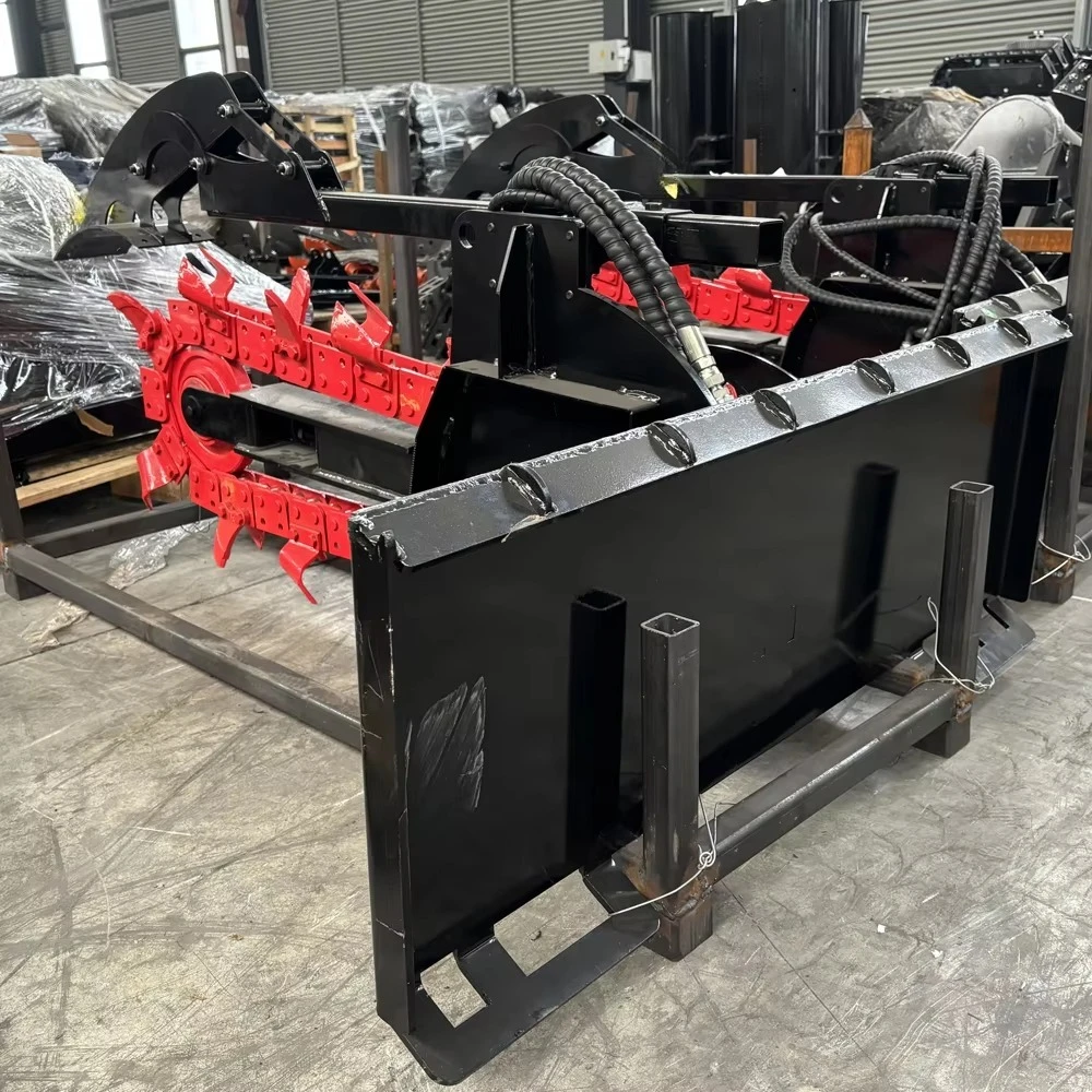 Agricultural Trencher Implement 3 Point Hitch for Row Crop Field Drainage