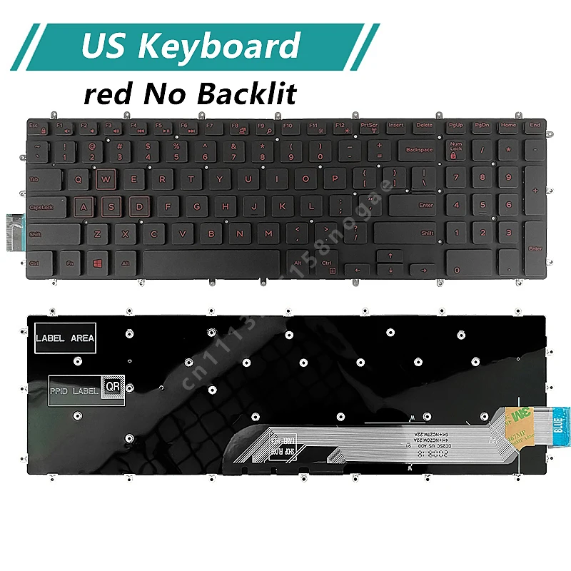Replacement part for the backlit Keyboard--New Laptop For Gaming Gaming G3 3590 3579 3779 3593 G5 5500 G7 7588 7570 7580 7587