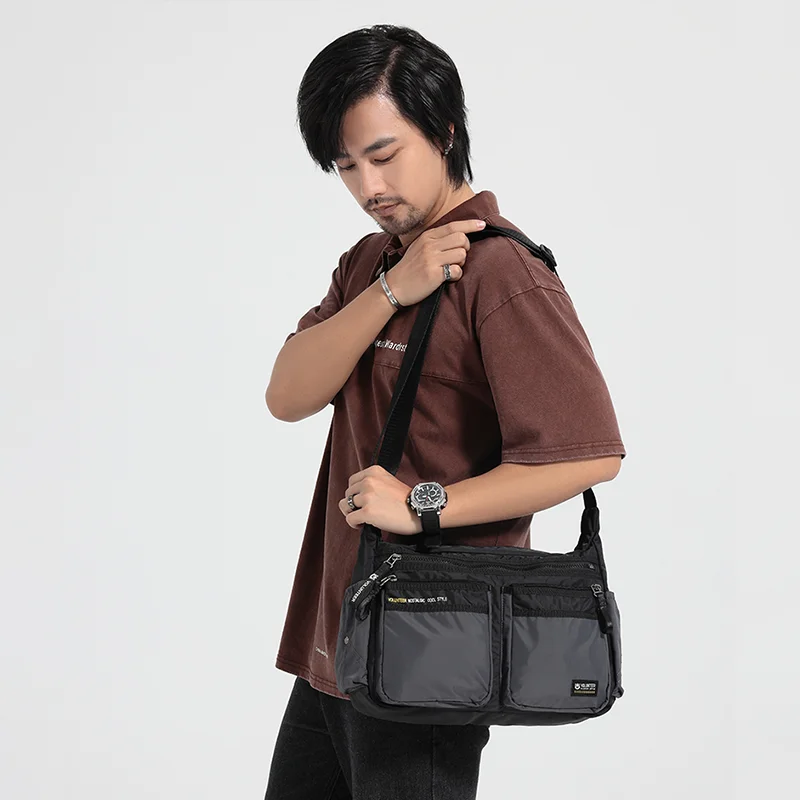 Volunteer Umhängetaschen für Männer 2023 Neue Multi-tasche Modische Reise Pendler Casual Kapazität Vintage Oxford Taschen 1801-07