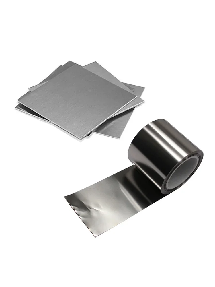 Cale en feuille d'acier inoxydable, 1 pièce, 0.01mm à 0.5mm, plaque en tôle d'acier inoxydable