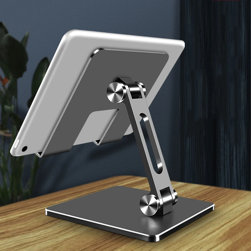 

Ipad Stand Aluminium Alloy Phone Holder Stand Mobile Smartphone Support Tablet Desk Portable Metal Cell for iPhone iPad