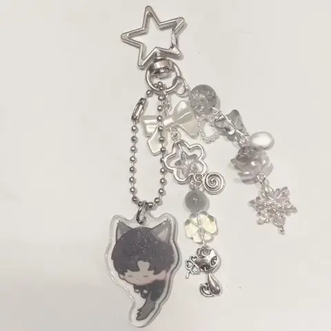 डीप स्पेस चिबी किट्टी कीचेन से प्यार 10 best sales प्रेम चाबी का गुच्छा - №8