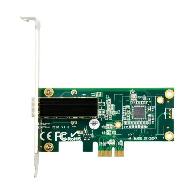 PCI Express PCIE 10/100/1000M Gigabit Ethernet Lan servidor de fibra RJ45 RJ-45 tarjeta de red ESXI con chipest intel I210