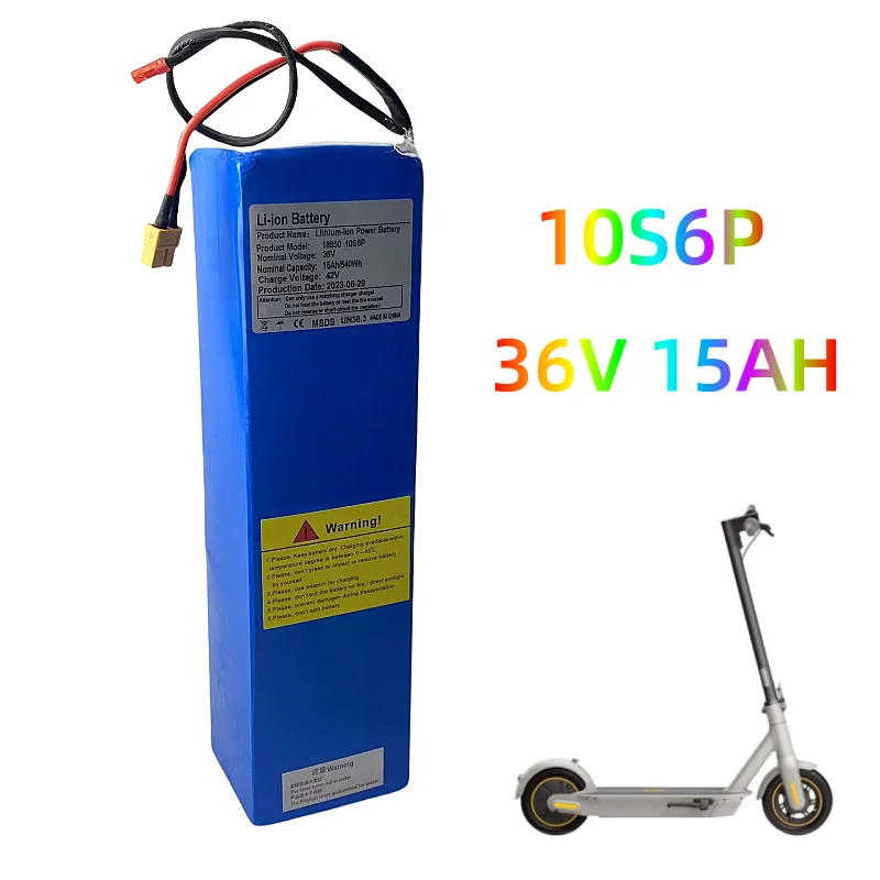 Batteria agli ioni di litio 36V 15AH 540wH 18650 per batteria speciale per Scooter elettrico Segway Ninebot MAX G30