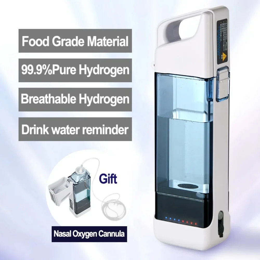 Hydrogen Generator Water Cup Filter Ionizer Maker 300ML Hydrogen-Rich Water Portable Super Antioxidants ORP Hydrogen Bottle