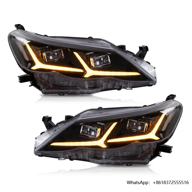 

daMRD Fit for Toyota Reiz Mark X 2010-2013 LED Headlights Assembly Auto Lighting With Start up Animation