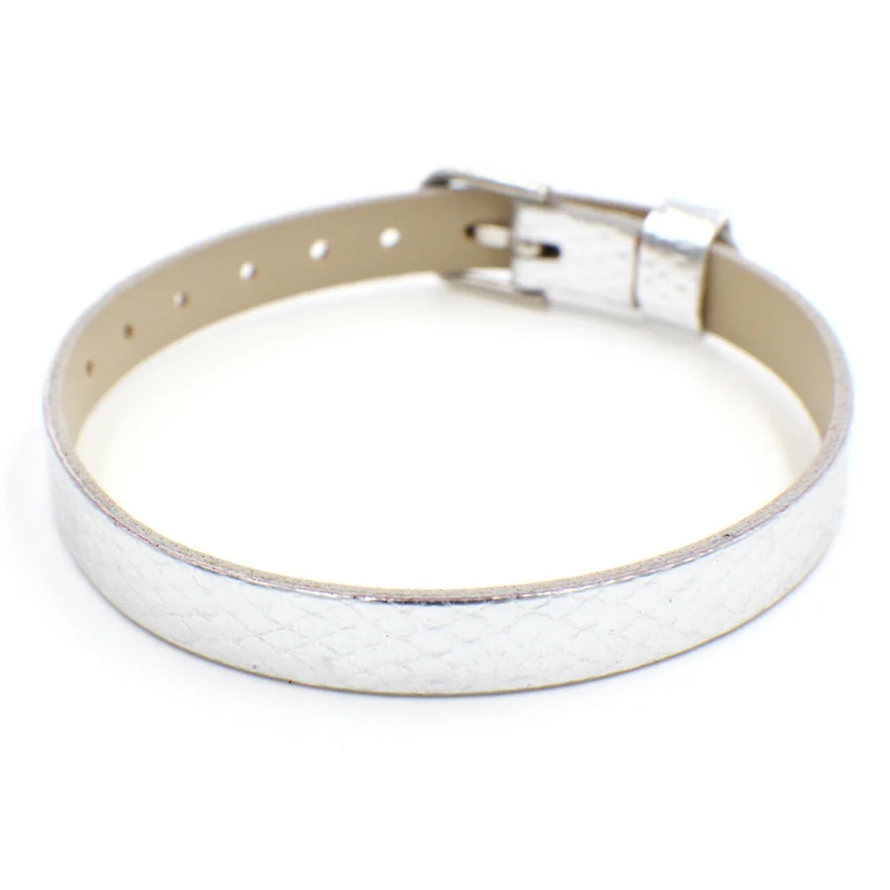 

14pcs 8Mm Diy Hand Strap Pu Wristband Adjustable Replacement For Watch Smart Watch Band Decorative Bracelet Phone Accessories