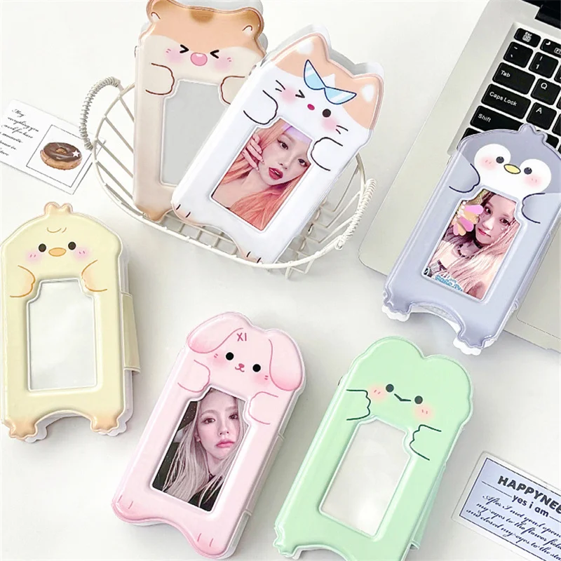 

Cute Animal 3 Inch Card Book Postcard Photocards Holder Idol Photo Card Collector Card Album Photo Lomo Card Photo Card Binder