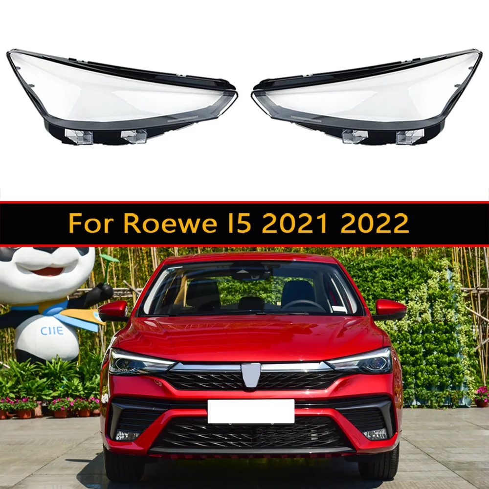 

For Roewe I5 2021 2022 Headlamp Cover Transparent Headlight Shell Lens Plexiglass Auto Replacement Parts