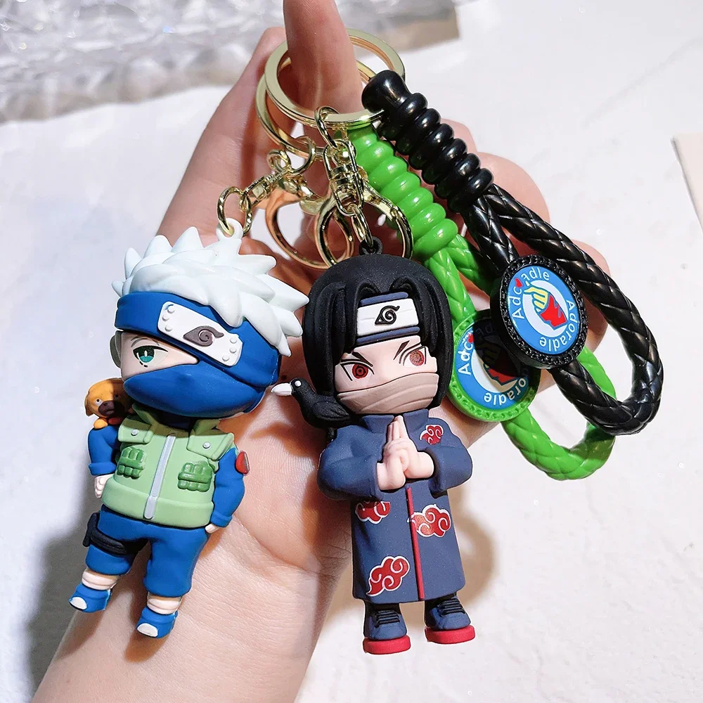 

Naruto Anime Keychain – PVC Figure Pendant of Naruto, Sakura, Kakashi, Gaara | Key Ring Gift for Kids Birthday Toy