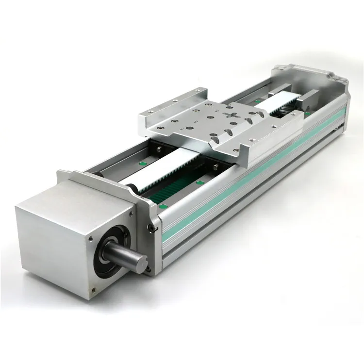 CNC Linear Stage Belt Driven Bearing Linear Module 10KG Load Capacity +/-0.02mm Precision Gcr15/Aluminum Alloy for Automatic