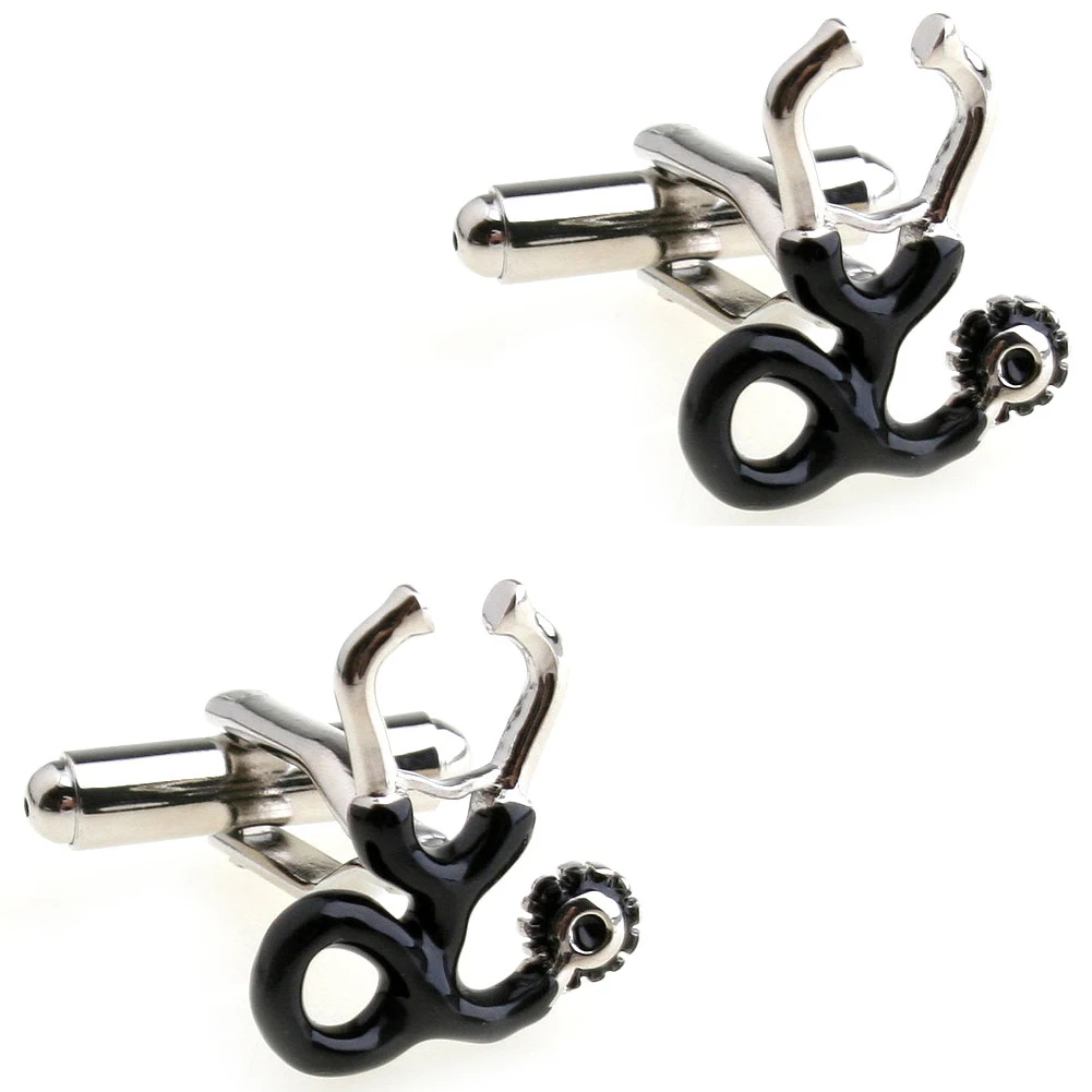 28 Designs Bear Horse Knots Cufflinks Men Enamel Mask Robot Cuff Links 2 Pairs