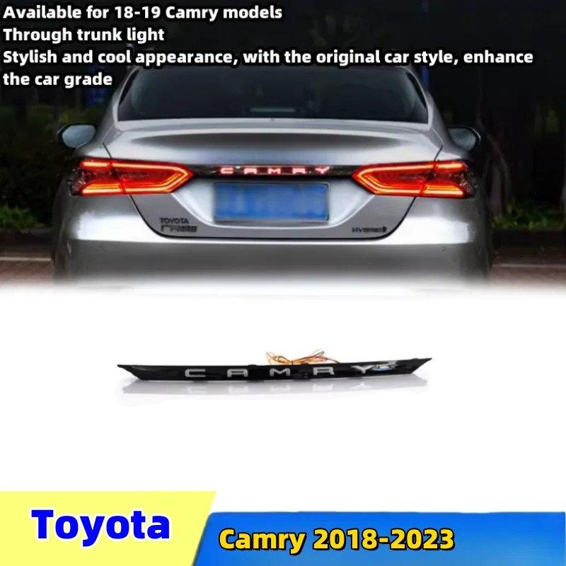 Suitable for Toyota Camry 18-21  modified trunk lights, taillights, eighth generation Camry through taillights 