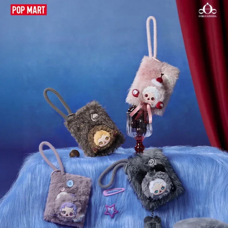 

POP MART SKULLPANDA You Found Me Series Plush Mini Bag Blind Box Mystery Box Kawaii Ornaments Figurines Home Decor Desktop Model