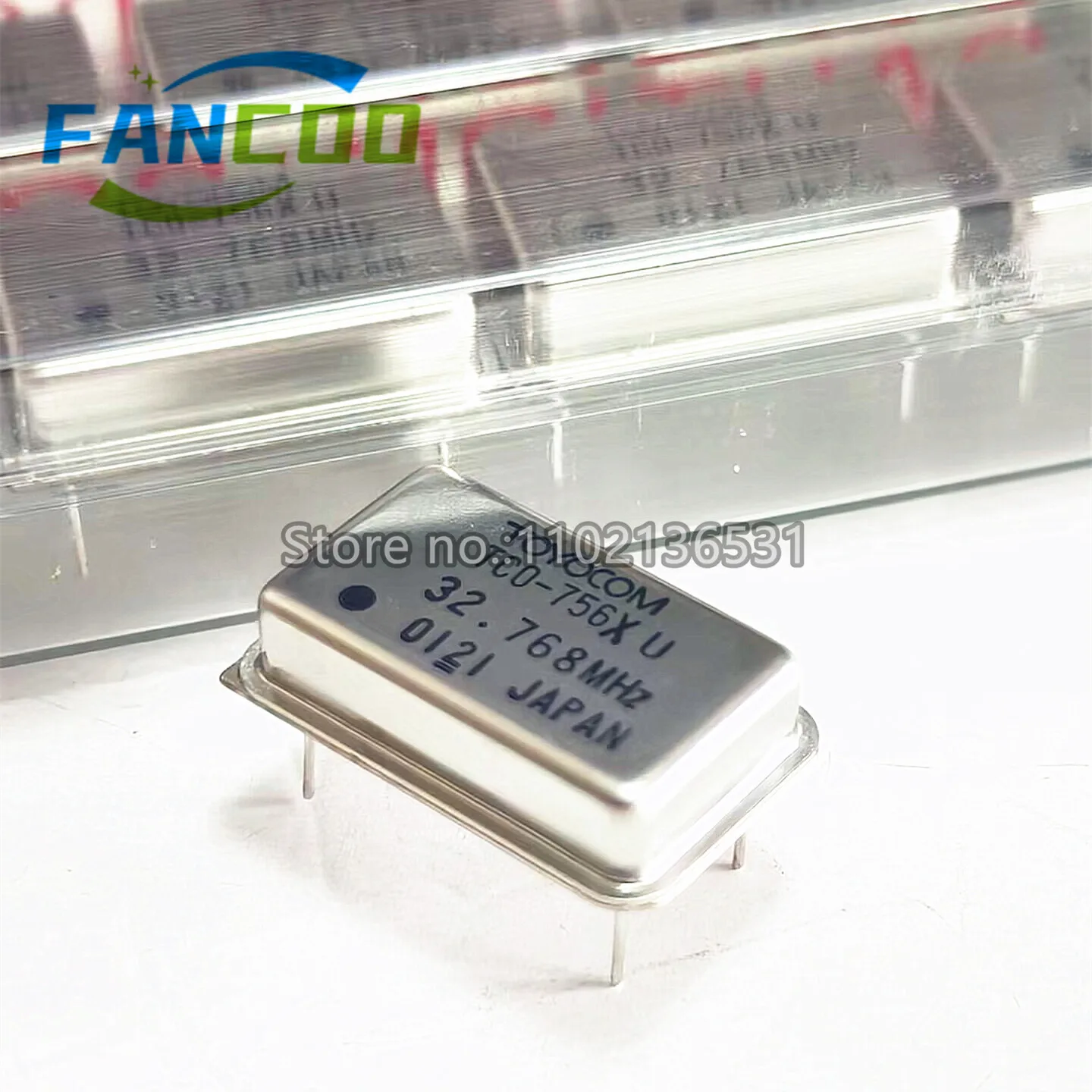 32.768M 32.768MHZ 32.768 Crystal Oscillator Active OSC DIP-4 Rectangle Full Size 3.3V 5V