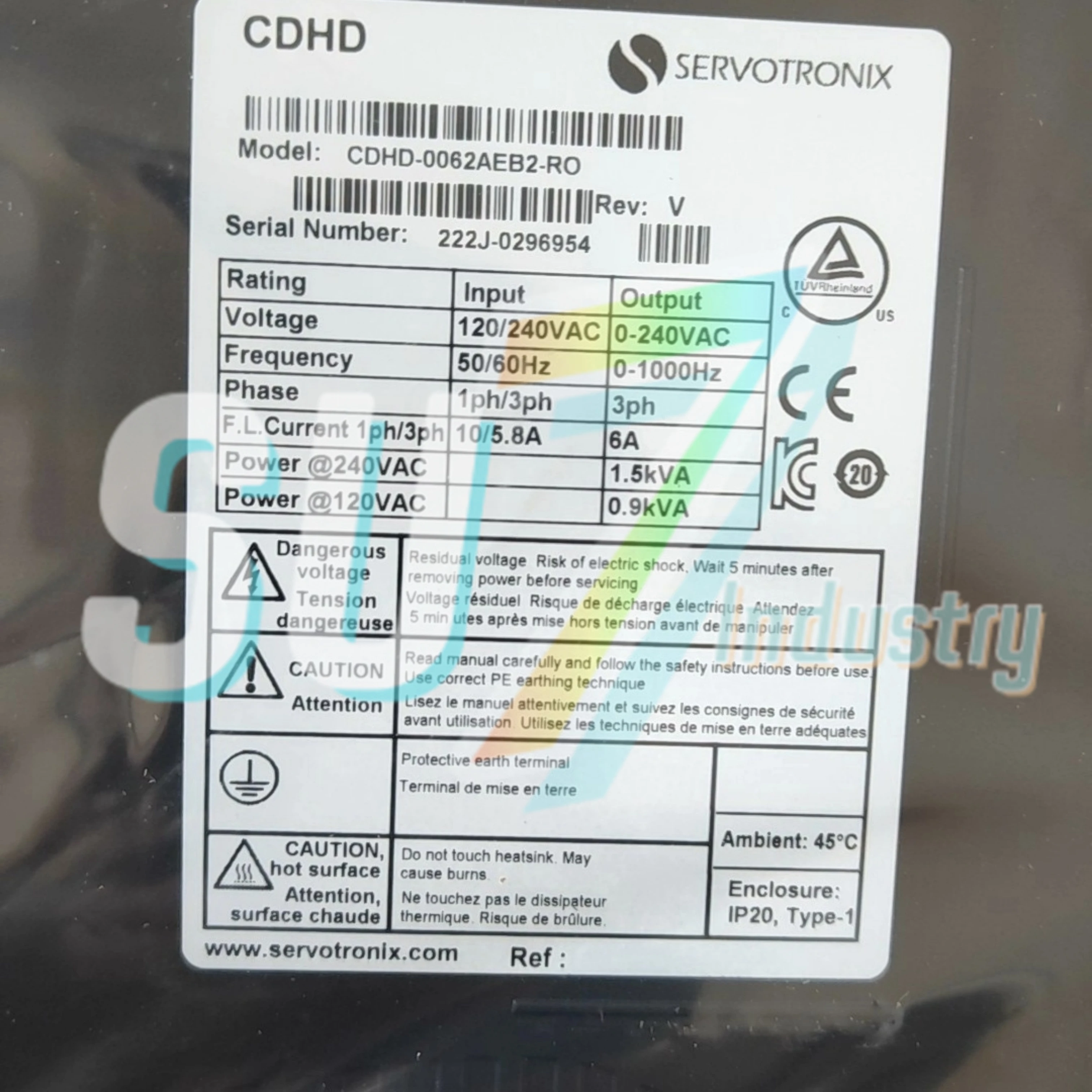 Servocontrolador nuevo original CDHD-0062AEB2-RO CDHD-0062AEC2 CDHD-0062APB0 CDHD-0062APB0-ST CDHD-0082AAF1
