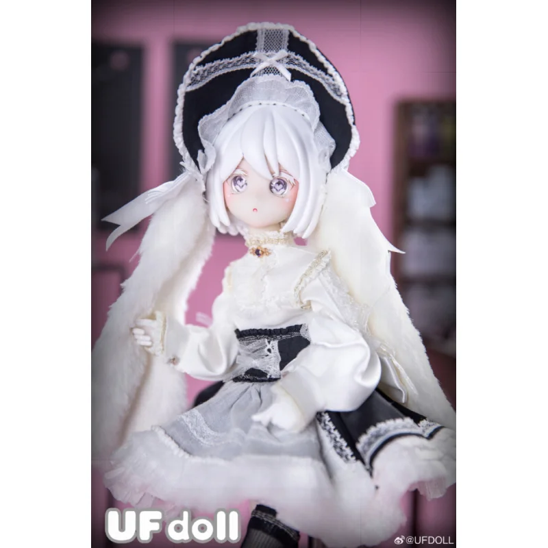 

Ufdoll Tea Drink Series Figurine Plus 1/5 Proportion BJD Doll Joint Movable Doll Cute Desktop Decoration Collection Doll