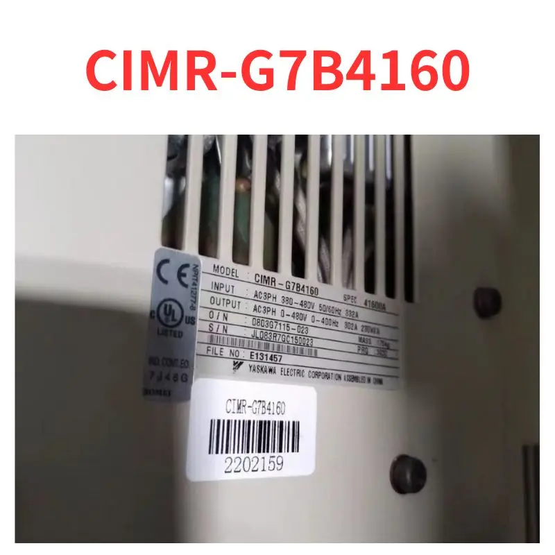 

90% new CIMR-G7B4160 frequency converter tested OK