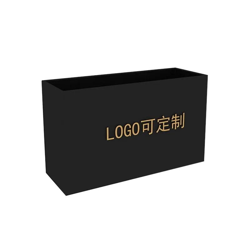 Outer pendulum commercial street square partition rectangular flower rack gardening flower bed