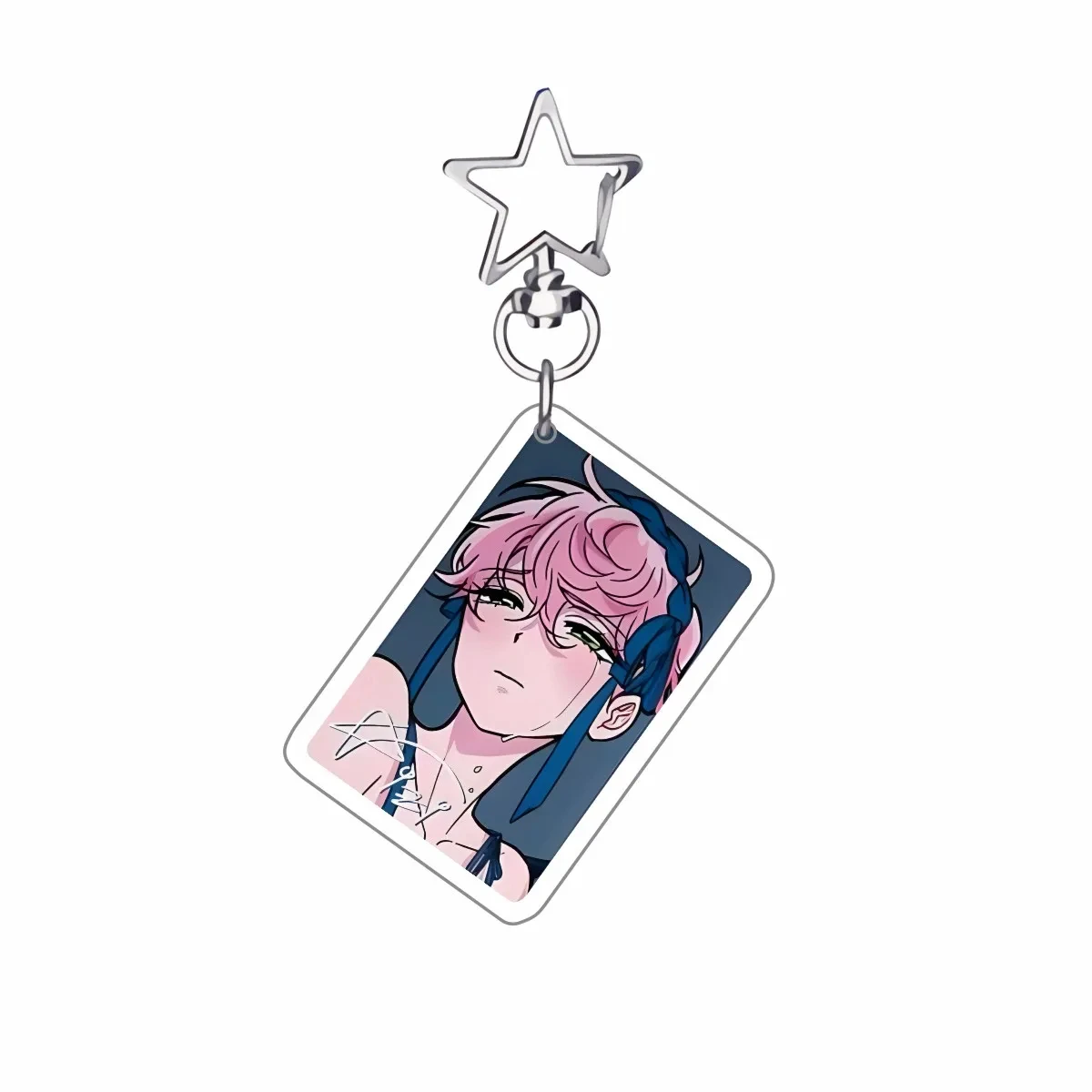 Anime ALIEN STAGE Keychains Pendant Car Key Chain Acrylic Stand MIZI SUA TILL IVAN HYUNA LUKA Fans Gifts Cosplay Accessories