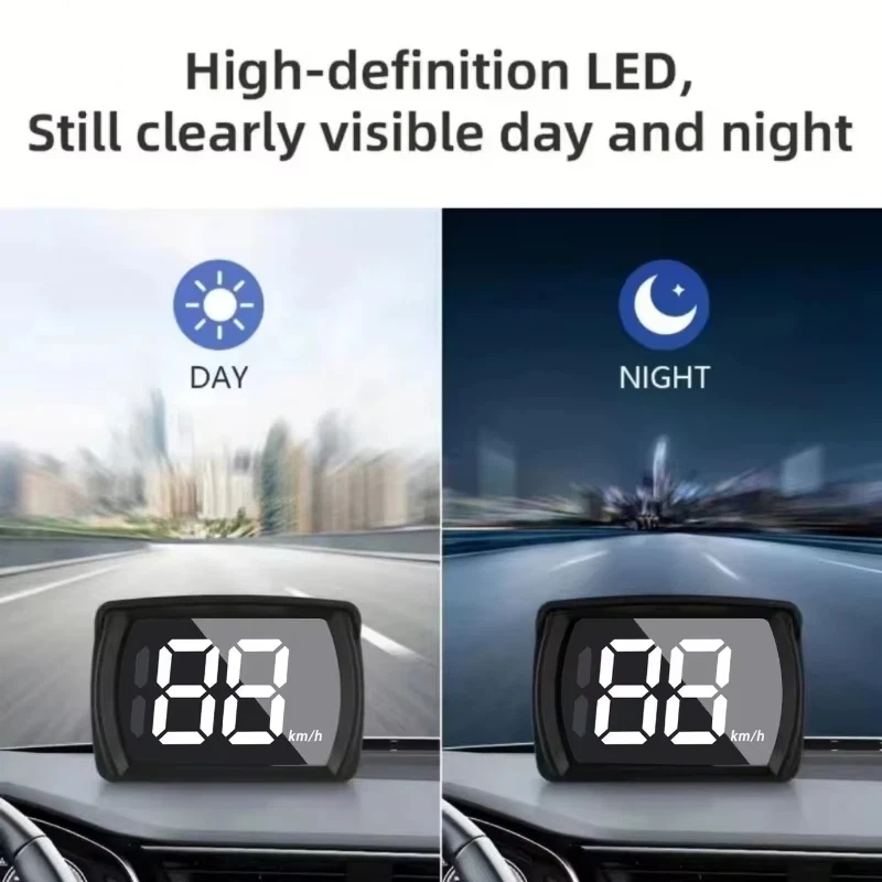 Y03 Car GPS Head-Up Display Universal Digital Speedometer Projector Kmh Mph Font Speed Meter Displayer Electronic Part