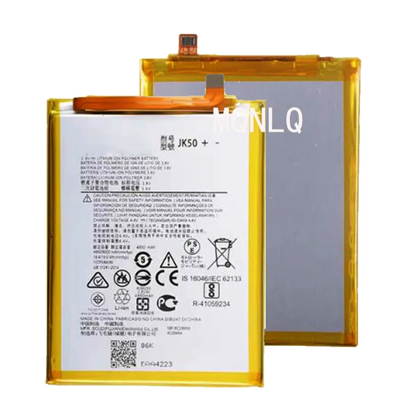 JK50 4850mAh Battery For Motorola G20 XT2128-1 64GB GSM G7 Power XT1955 XT1942-1 Z3 XT1941 G30 P30 Note