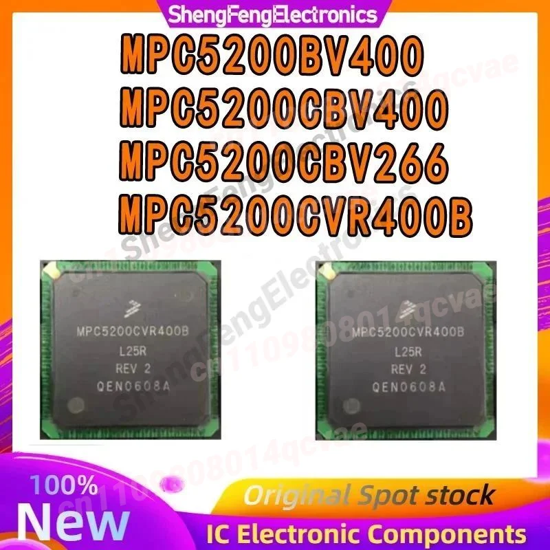 

MPC5200CVR400B MPC5200CVR400 MPC5200CVR MPC5200 MPC5200BV400 MPC5200CBV400 MPC5200CBV266 L25R BGA272 В наличии
