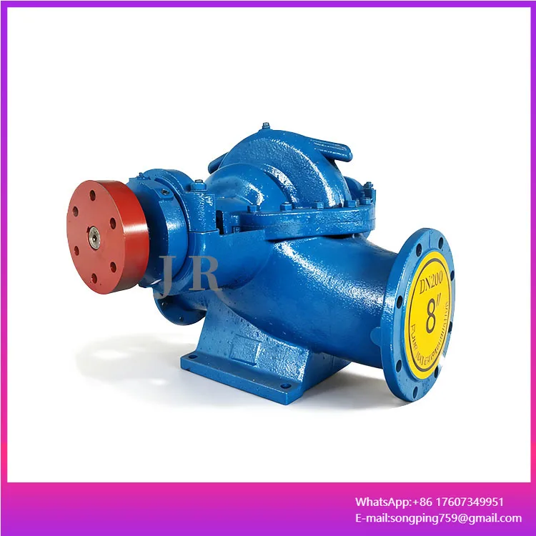 Large-scale Seawater Industrial Water Pump High Flow Single-Stage Double-Suction Centrifugal Pump SH Mid-opening Pump