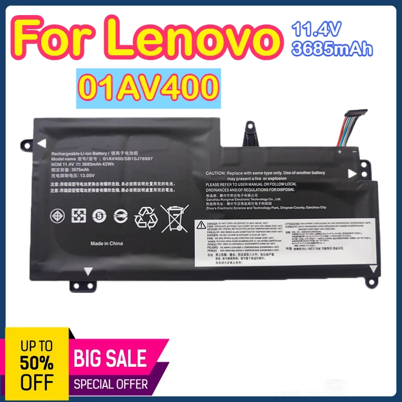 

01AV400 For Lenovo Thinkpad S2 13 01AV400 01AV401 Laptop Battery